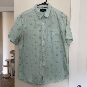 Forever 21 Men’s Button Up Short Sleeve Size XL
